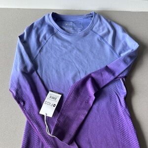 Figs Lavender and Violet Ombre Long Sleeve Salta Underscub